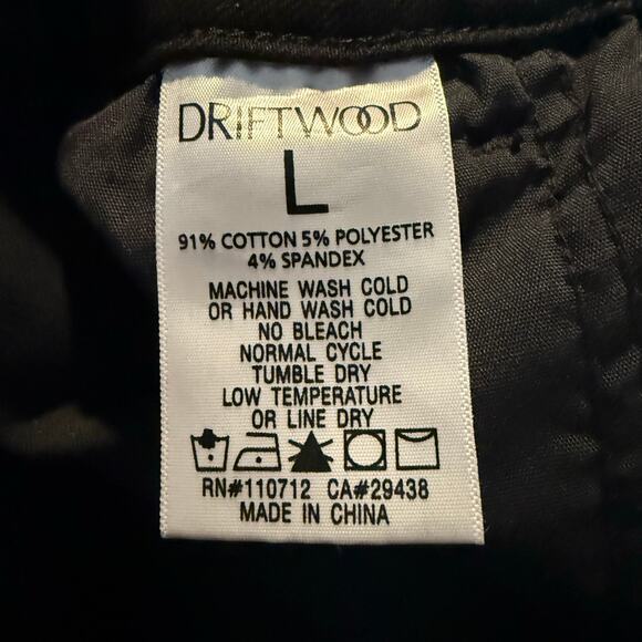 Free People x Driftwood jumpsuit denim one piece onesie embroidered Large - Picture 10 of 10